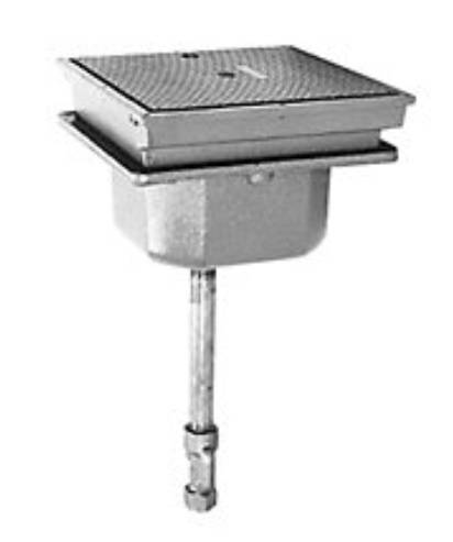 Zurn Ground Hydrant Encased, Hose Storage, Non-Freeze, 4ft Bury